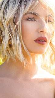 LIANA by Rene of Paris in SHADOWED-CUSTARD | Warm Blonde with Light Blonde Blended Highlights and a Medium Brown Root