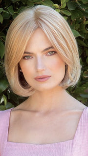 ORCHID HH TP 9"  in MARIGOLD | A Toffee Toned Blonde, Pale Golden Blonde is Finely Woven with Creamy Highlights PPC MAIN IMAGE FB MAIN IMAGE