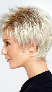 Face framing tendrils can be styled onto the face or brushed away PPC MAIN IMAGE