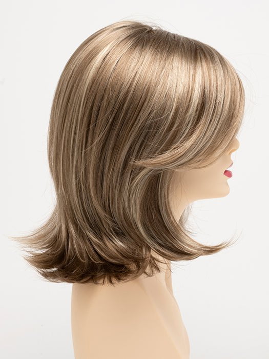 ALMOND-BREEZE | Light Brown blended with Ash Blonde