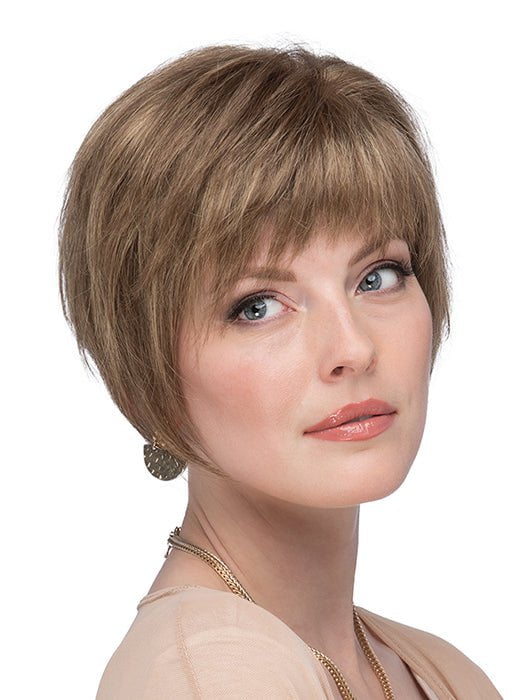 VIVID FRENCH 6" By Estetica in R12/26H | Light Brown with Golden Blonde Highlights on Top PPC MAIN IMAGE FB MAIN IMAGE