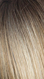 ROSE-GOLD-R | Blond Base with Reddish Highlights and Dark Roots