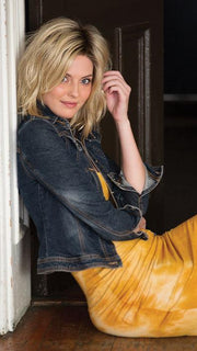 MELLOW by Estetica in RH26/613RT8 | Golden Blonde with Pale Blonde Highlights and Golden Brown Roots