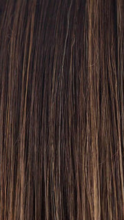 COFFEE-LATTE | Dark Brown with evenly blended Honey Brown highlights