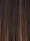 COFFEE-LATTE | Dark Brown with evenly blended Honey Brown highlights