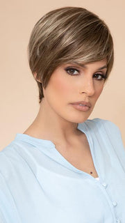 NATALIE by Jon Renau in FS10/16 WALNUT SYRUP | Light Brown with Natural Blonde Bold Highlights
