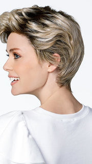 FS17/101S18 PALM SPRINGS BLONDE | Light Ash Blonde with Pure White Natural Violet Bold Highlights, Shaded with Dark Natural Ash Blonde