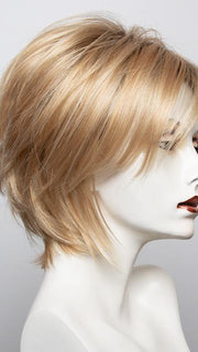 SANDALWOOD H | Rooted Dark with Dark Gold Blonde with Platinum Blonde highlights