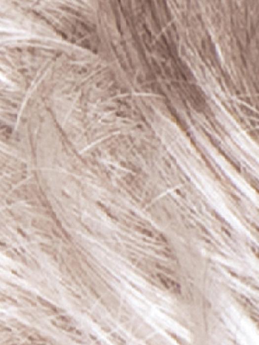 Silver Stone | Silver Medium Brown blend that transitions to more Silver then Medium Brown then to Silver Bangs
