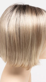 CHAMPAGNE SHADOW | Soft Dark Blonde with Platinum Highlights and Chestnut Roots