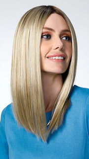 FS17/101S18 PALM SPRINGS BLONDE | Light Ash Blonde with Pure White Natural Violet Bold Highlights, Shaded with Dark Natural Ash Blonde