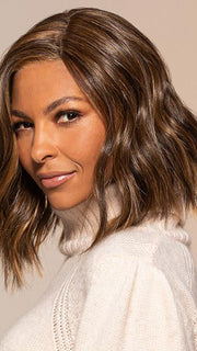 SKYLAR by Jon Renau in 24BT18S8 SHADED MOCHA | Medium Natural Ash Blonde & Light Natural Gold Blonde Blend, Shaded with Medium Brown FB MAIN IMAGE
