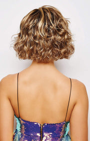 SWEET TALK Wig by Gabor in GL11-25SS HONEY PECAN | Chestnut brown base blends into multi-dimensional tones of brown and golden blonde