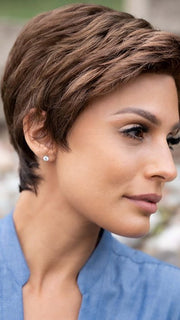 TAB by Ellen Wille in CHOCOLATE MIX | Medium to Dark Brown base with Light Reddish Brown highlights