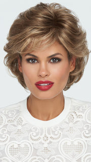 TANGO Wig by RAQUEL WELCH in R12/26H HONEY PECAN | Light Brown with Cool Subtle Medium Blonde highlights PPC MAIN IMAGE FB MAIN IMAGE