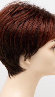 CHOCOLATE CHERRY | Dark Brown roots with overall Medium Brown base with Deep Red highlights
