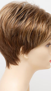 CREAMED COFFEE | Medium Brown roots and base with Cinnamon and Golden Blonde highlights