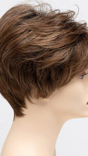 CINNAMON TOFFEE | Neutral to Warm Light Brown with Dark Brown Roots