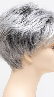 STERLING SHADOW | Medium Salt-and-Pepper Grey with Darker Brown Roots