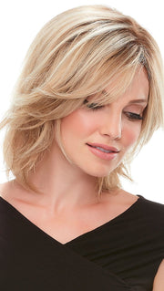 This 100% human hair topper integrates with your own hair for a supremely natural look