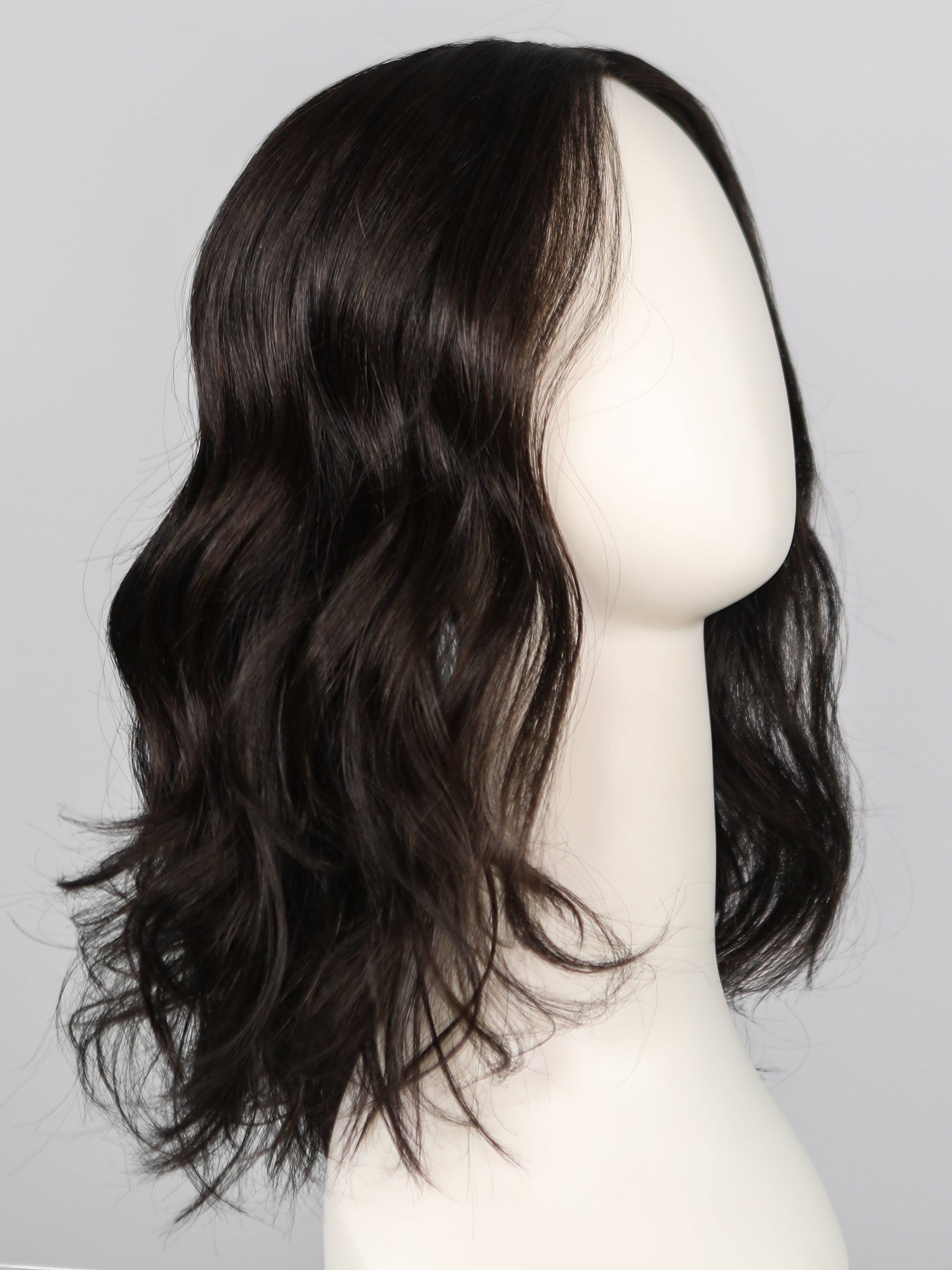 RL2/4 OFF BLACK | Black Evenly Blended with Dark Brown Highlights