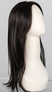 RL2/4 OFF BLACK | Black Evenly Blended with Dark Brown Highlights