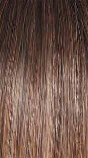RL12/22SS SHADED CAPPUCCINO | Light Golden Brown Evenly Blended with Cool Platinum Blonde Highlights with Dark Roots