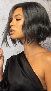MIDNIGHT-STONE | Gray Stone Base with Off-Black Roots