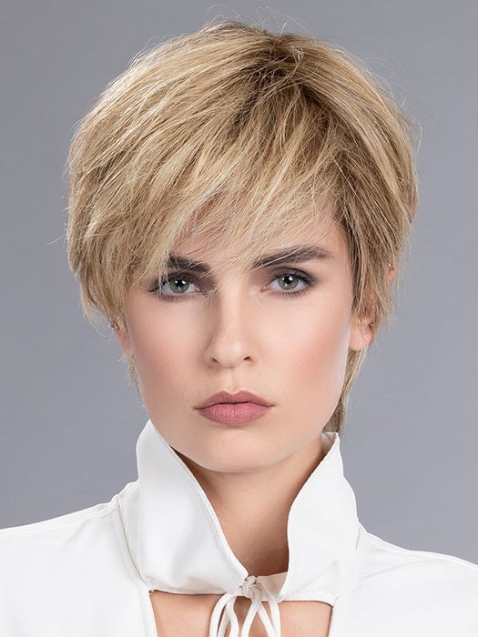 VALUE by Ellen Wille in SANDY BLONDE ROOTED 20.22.16 | Medium Blonde and Light Strawberry Blonde blend with Light Neutral Blonde and Shaded Roots PPC MAIN IMAGE