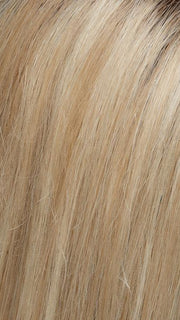 22F16S8 VENICE BLONDE | Lt Ash Blonde & Lt Natural Blonde Blend, Shaded w/ Med Brown