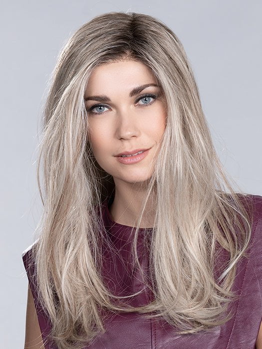 VITA by Ellen Wille in PEARL BLONDE ROOTED 24.25.20 | Light Ash Blonde with Lightest Golden Blonde and Light Strawberry Blonde with Shaded Roots PPC MAIN IMAGE