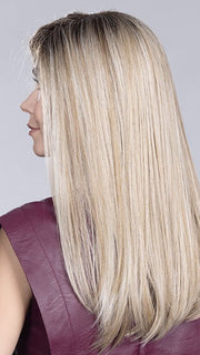 PEARL BLONDE ROOTED 24.25.20 | Light Ash Blonde with Lightest Golden Blonde and Light Strawberry Blonde with Shaded Roots