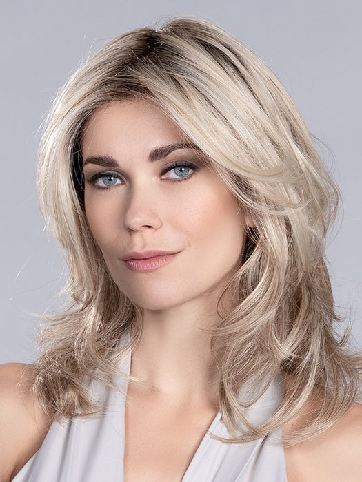 VOICE by Ellen Wille  in SANDY BLONDE ROOTED 16.22.20 | Medium Blonde, Light Neutral Blonde, and Light Strawberry Blonde Blend with Shaded Roots PPC MAIN IMAGE