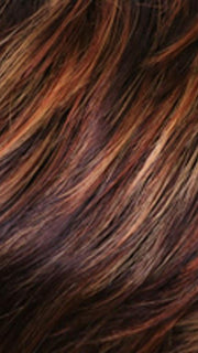 WILD-FIRE | Dark Auburn with Bright Auburn, Medium Auburn and Strawberry Blonde
