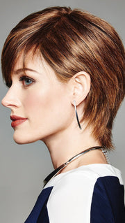 The Without Consequence Wig by Raquel Welch brings style and sophistication to an edgy haircut.