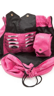 ResQ Bag™ by Amy Gibson in the Color PINK | Secure and store everything you need to care for your wig. Please note: Accessories are not included.