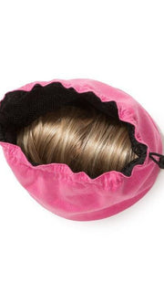ResQ Bag™ by Amy Gibson in the Color PINK | Detangle and roll your wig before placing inside