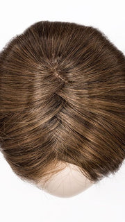 MOCCA ROOTED 830.27.12 | Medium Brown Blended with Light Auburn and Dark Strawberry Blonde with Lightest Brown Blend and Shaded Roots