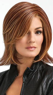 BIG TIME by RAQUEL WELCH in RL31/29 FIERY COPPER | Medium Light Auburn Evenly Blended with Ginger Blonde