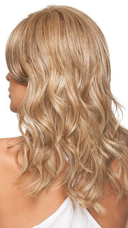 The Excelle® heat-friendly synthetic hair can be styled with heat tools
