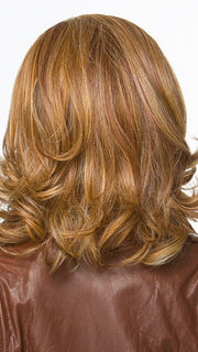 The Excelle® heat-friendly synthetic hair can be styled with heat tools