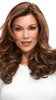 easiPart French 18" by Jon Renau in FS6/30/27 TOFFEE TRUFFLE | Brown, Medium Red-Gold, Medium Red-Gold Blonde Blend with Medium Gold Blonde Bold Highlights PPC MAIN IMAGE FB MAIN IMAGE