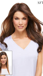 EASIPART HH XL 18" by easihair in 6RN NATURAL BROWN | Brown Renau Natural