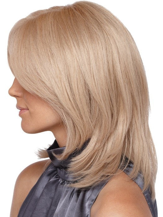 Estetica Designs Brook LF Wig: 100% Remi | Profile View | Color R140/14