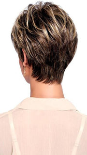 Estetica Design Wig Cheri Wig : Back View | Color R8/26H