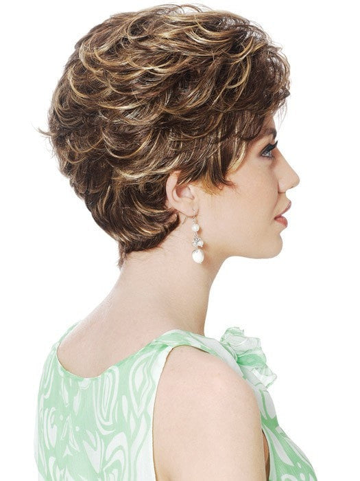 Estetica Diamond Wig : Side View | Color R8/26H