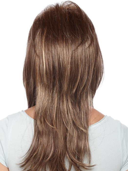 Estetica Designs Wigs Dixie : Back View | Color CARAMELKISS