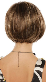 Sandra Wig Estetica : Back View | Color CARAMELKISS