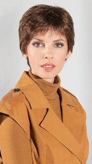 AIR by Ellen Wille in CHOCOLATE-MIX  Medium to Dark Brown base with Light Reddish Brown highlights 