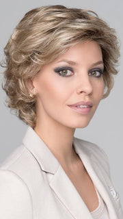 DAILY by Ellen Wille in CHAMPAGNE ROOTED 22.20.25 | Light Beige Blonde, Medium Honey Blonde, and Platinum Blonde blend with Dark Roots PPC MAIN IMAGE FB MAIN IMAGE